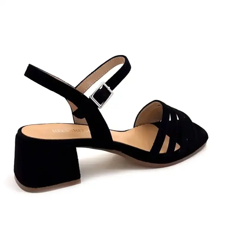 Kijk naar de lucht Nory 02 Zwart Hert Ivoire Chaussures