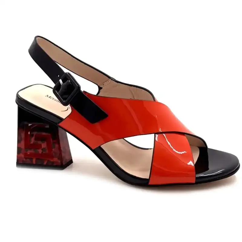 Zanosse Metamorphosis Lakleer Koraal Ivoire Chaussures