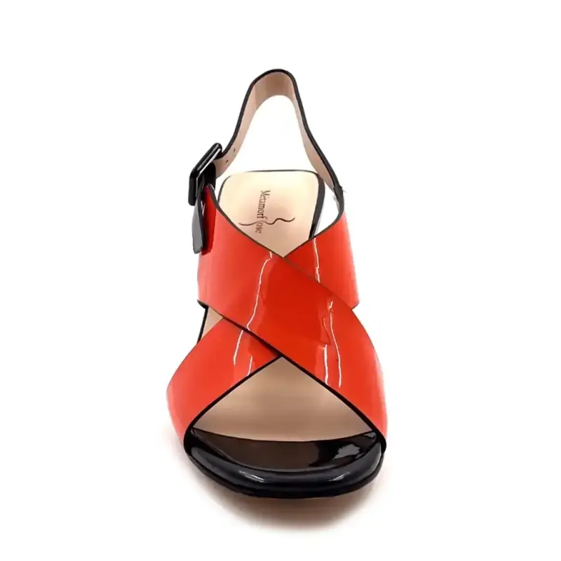 Piele lăcuită Zanosse Metamorphosis Coral Ivoire Chaussures