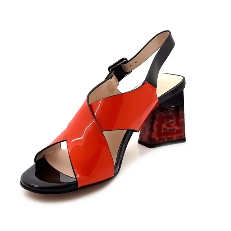 Zanosse Metamorphosis Lakleer Koraal Ivoire Chaussures