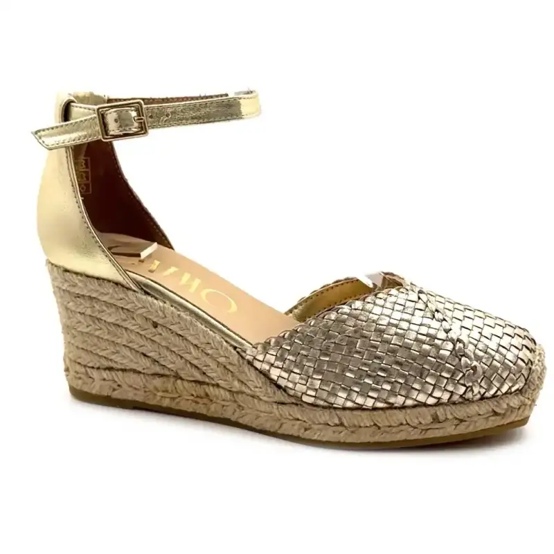 Gaimo Galana-5c Guldläder Ivoire Chaussures