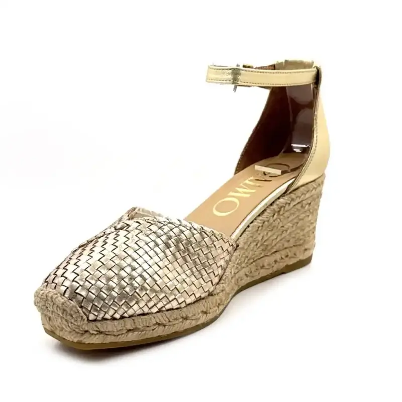 Gaimo Galana-5c Złota Skóra Ivoire Chaussures