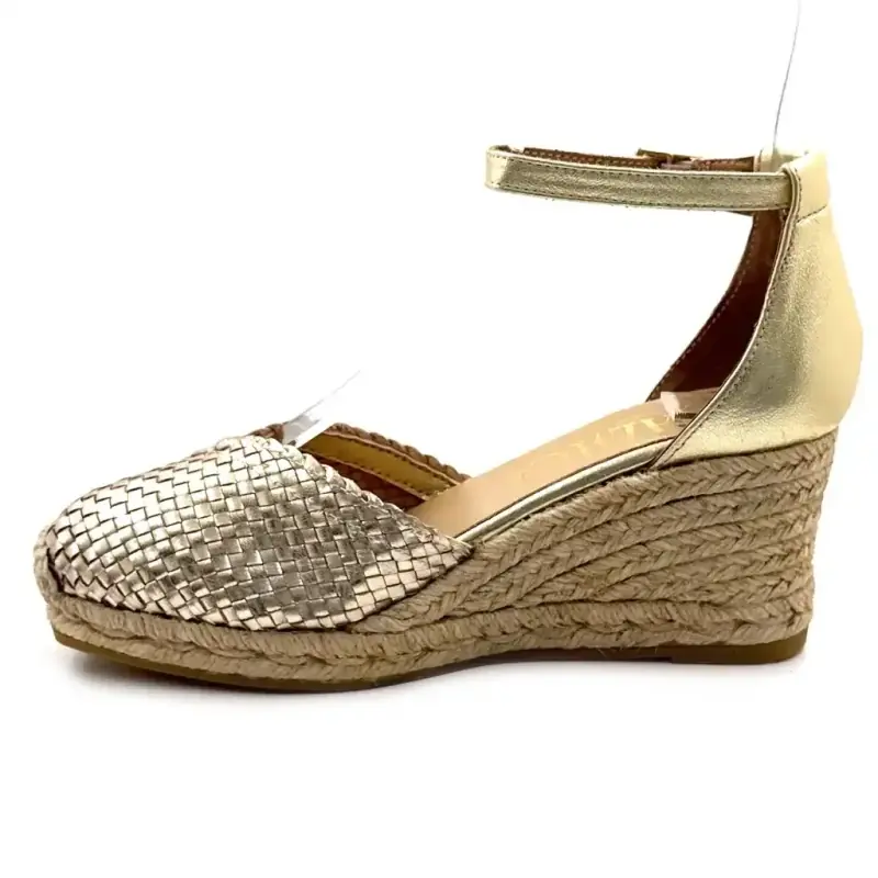 Gaimo Galana-5c Guldläder Ivoire Chaussures