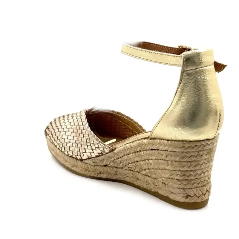 Gaimo Galana-5c Złota Skóra Ivoire Chaussures