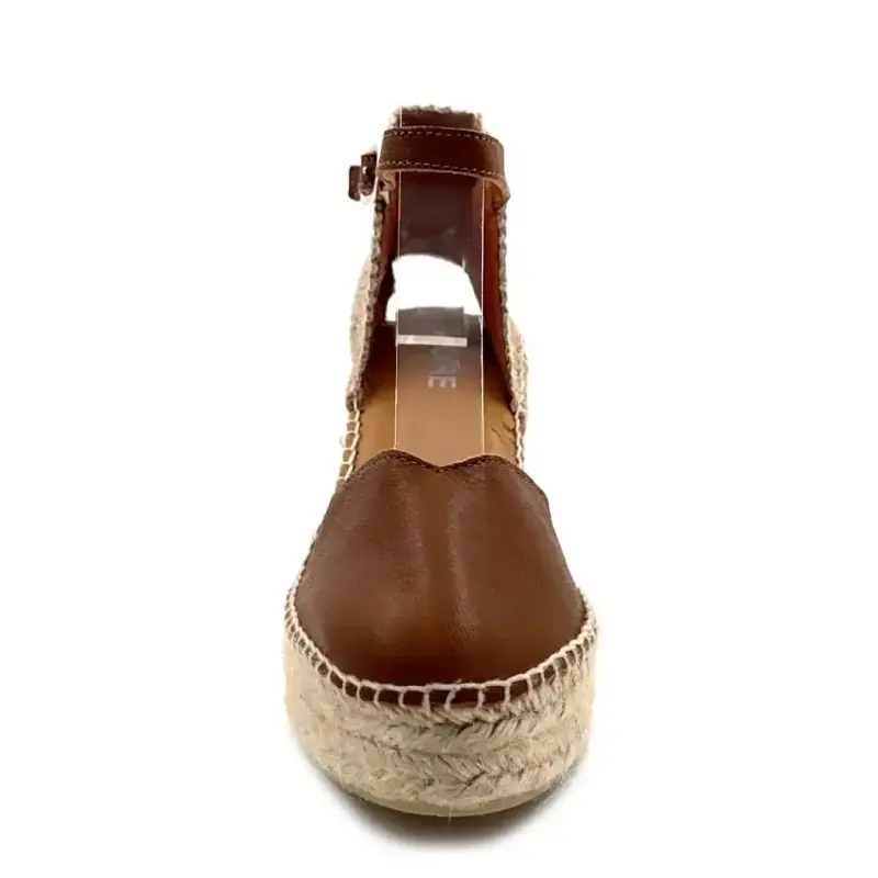 Ivoire Magda P Bruin leer Ivoire Chaussures