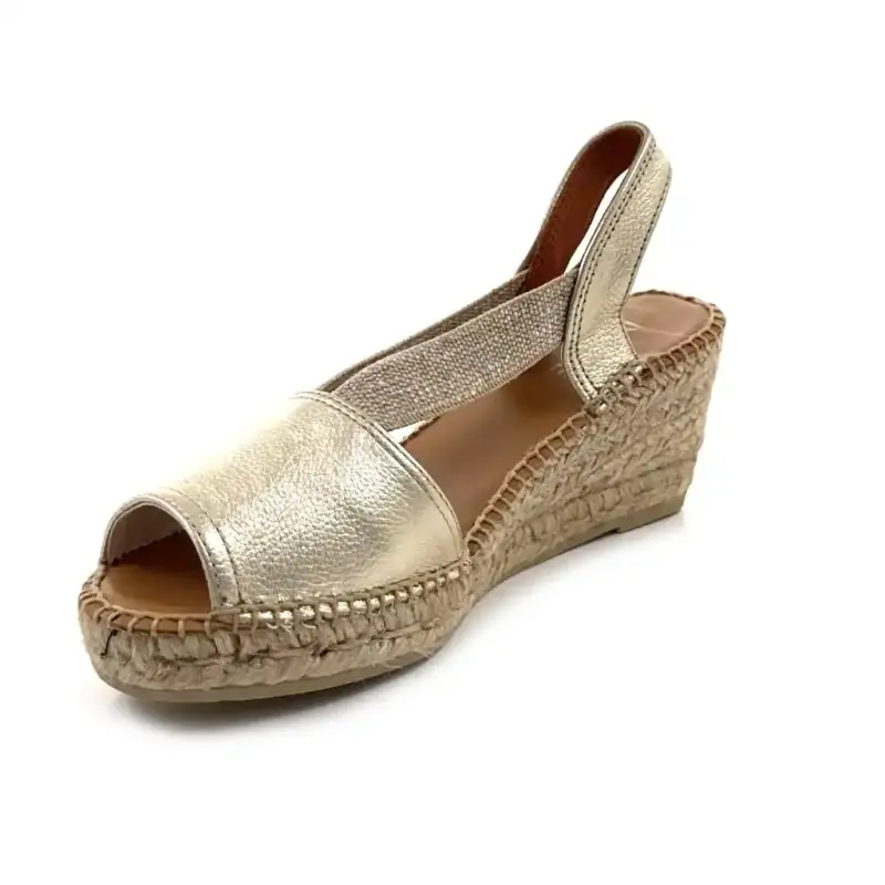 Ivoire Teide P Cuir Doré Ivoire Chaussures