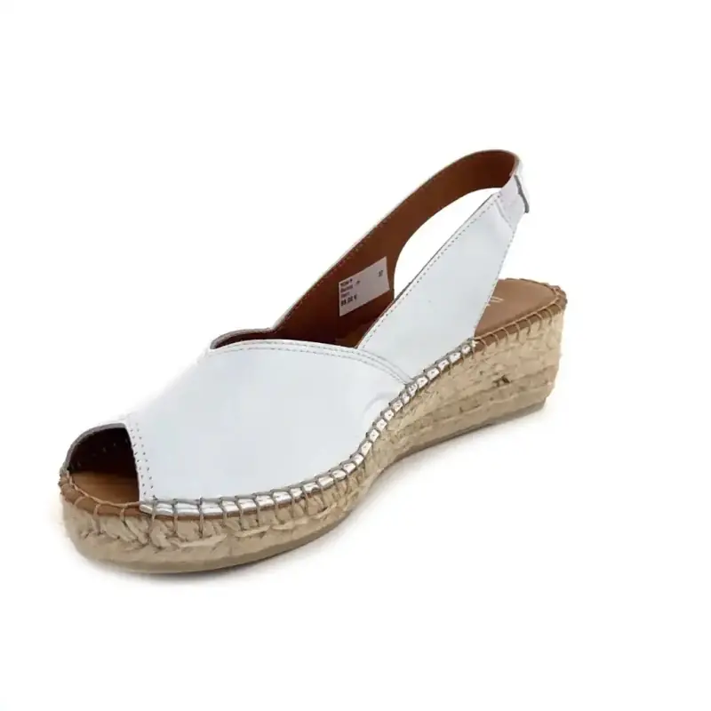 Couro branco Ivoire Bernia P Ivoire Chaussures