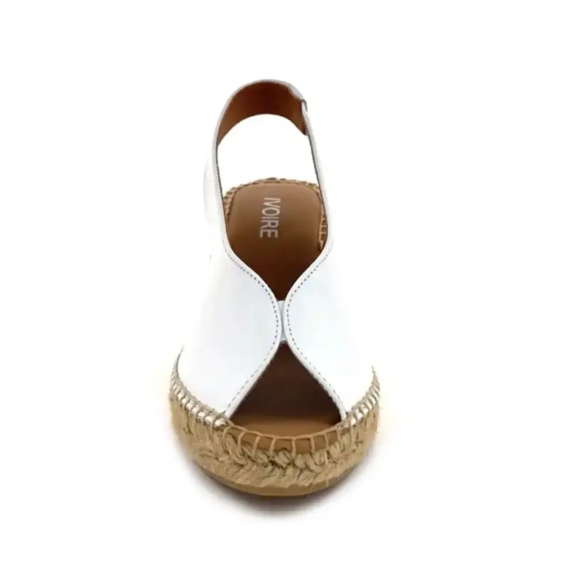 Ivoire Laila P White Leather Ivoire Chaussures