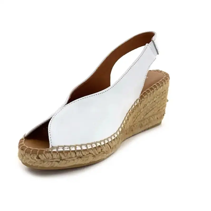 Ivoire Laila P Fehér Bőr Ivoire Chaussures