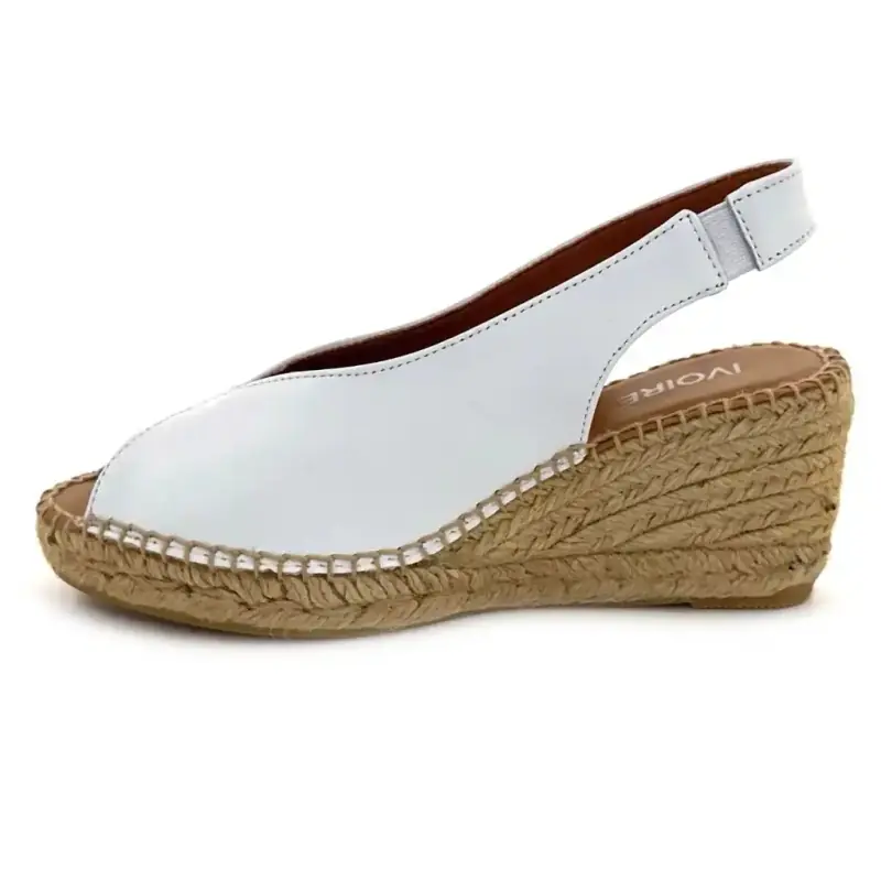 Ivoire Laila P Biała skóra Ivoire Chaussures