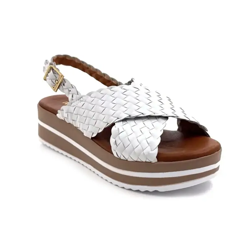 Ivoire 5949 Hvitt skinn Ivoire Chaussures