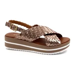 Sandali Ivoire 5949 in pelle bronzo %price% %shop-name%