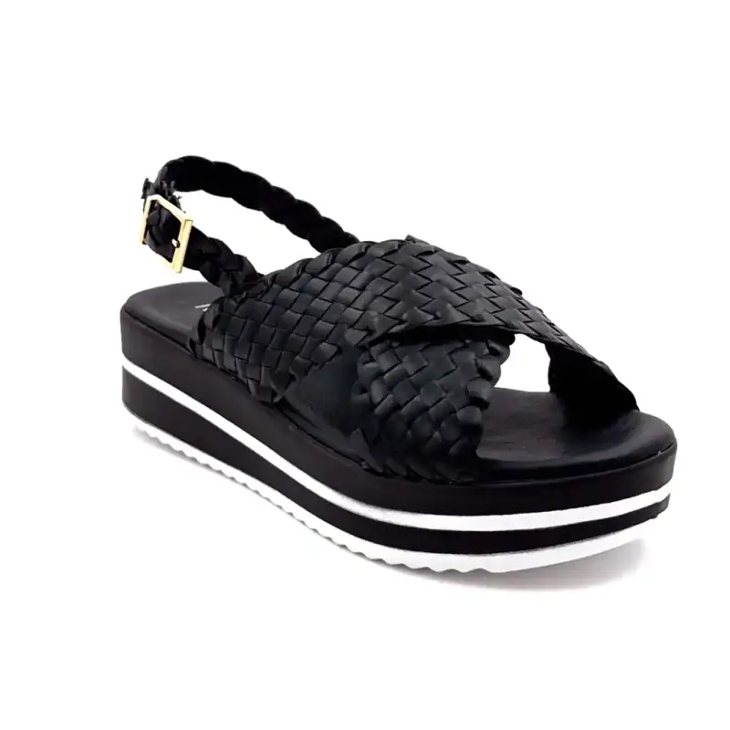 Ivoire 5949 Cuir Noir Ivoire Chaussures
