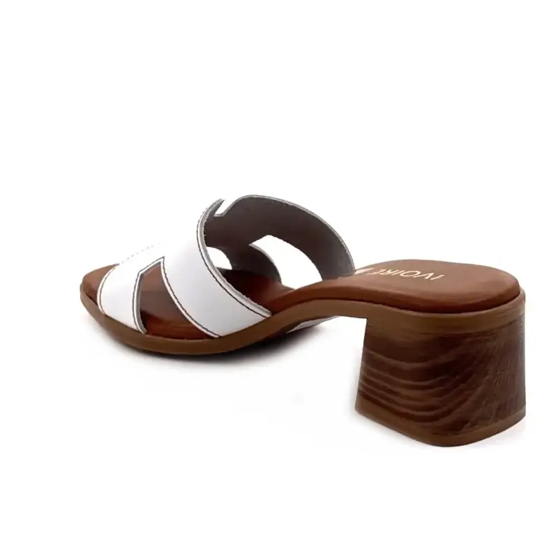 Ivoire 5900 Cuir Blanc Ivoire Chaussures