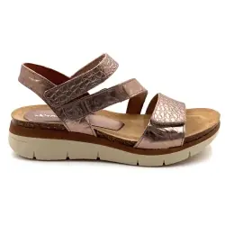 Sandalias de plataforma Xapatan 1069, piel bronce %price%