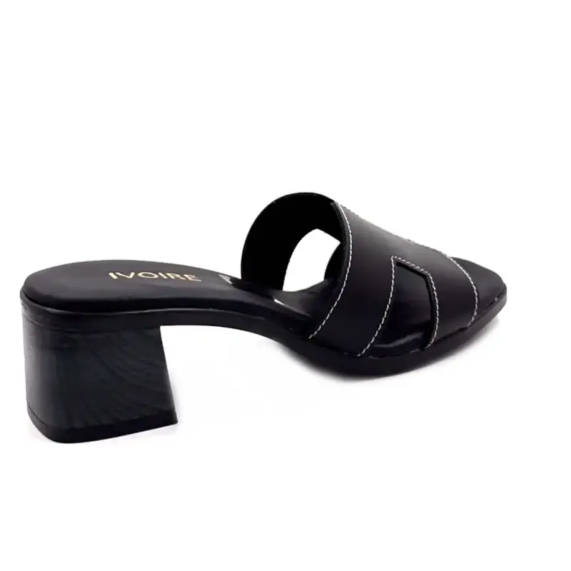 Ivoire 5900 Fekete Bőr Ivoire Chaussures