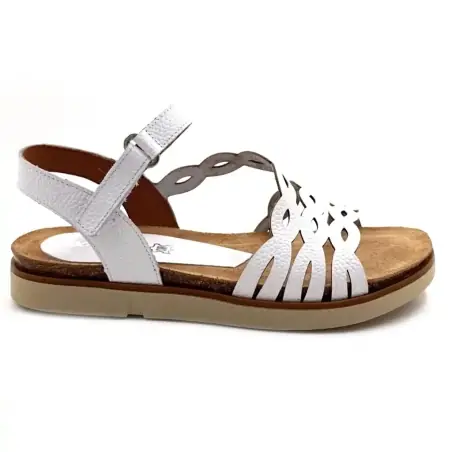 Xapatan 3069 Platform Sandaler, Hvidt Læder 109,00&nbsp;€