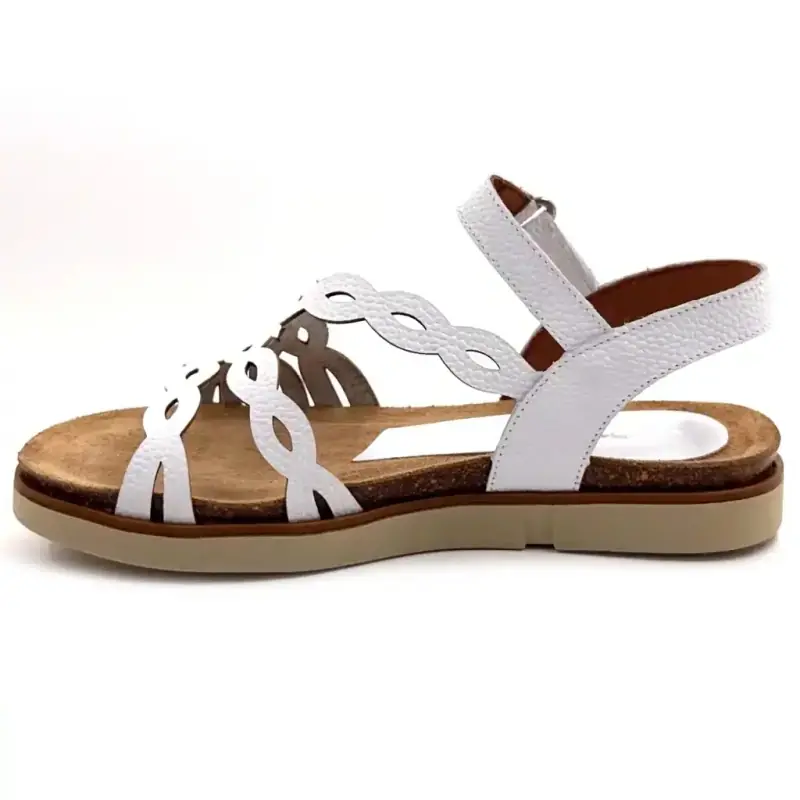 Xapatan 3069 Biała skóra Ivoire Chaussures