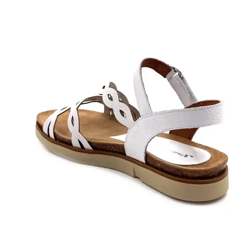 Xapatan 3069 Cuir Blanc Ivoire Chaussures