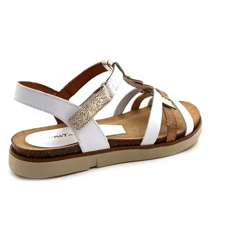 Xapatan 1532 Hvitt og gullskinn Ivoire Chaussures