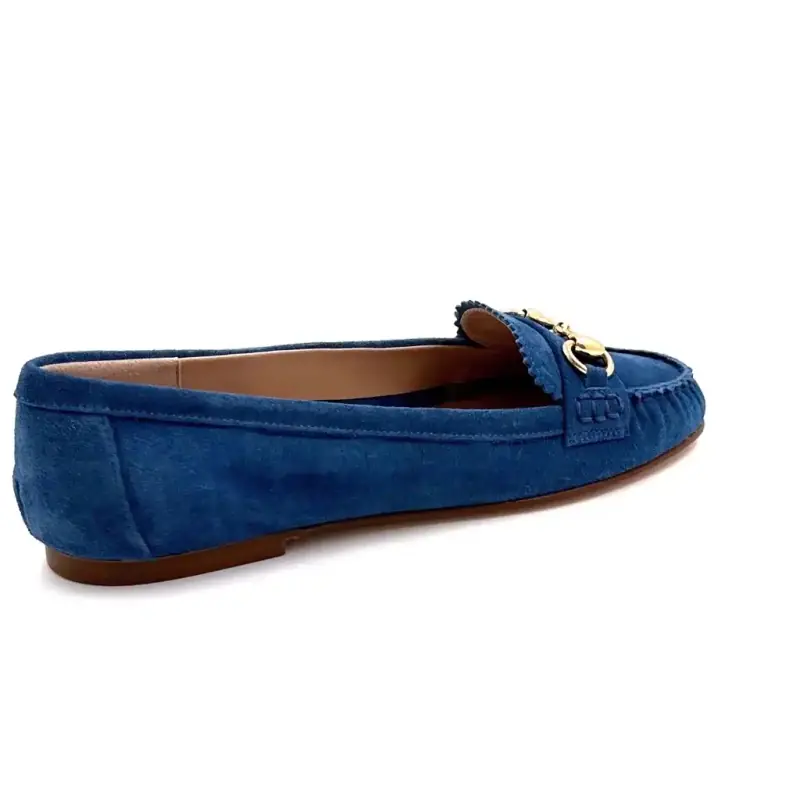 Ivoire 04201 Sf-104 Daim Bleu Jeans Ivoire Chaussures