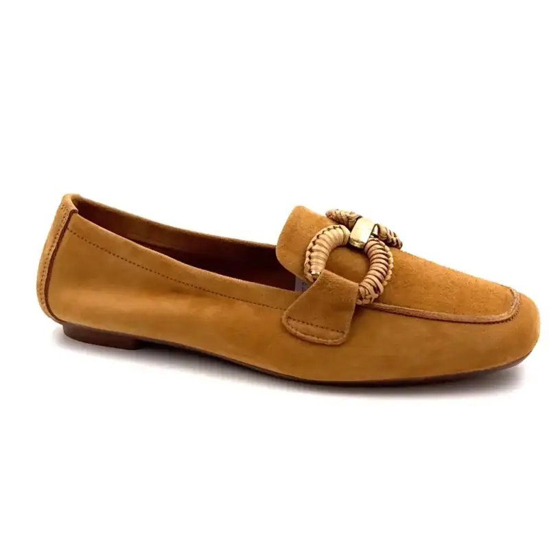 Reqins Hadrien Piele întoarsă de cămilă Ivoire Chaussures