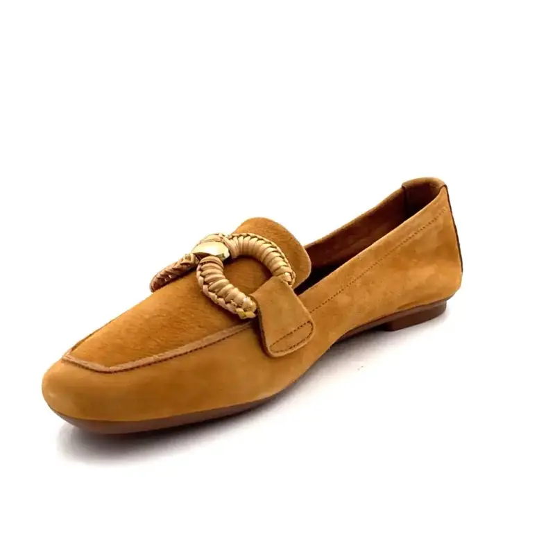 Reqins Hadrien Piele întoarsă de cămilă Ivoire Chaussures