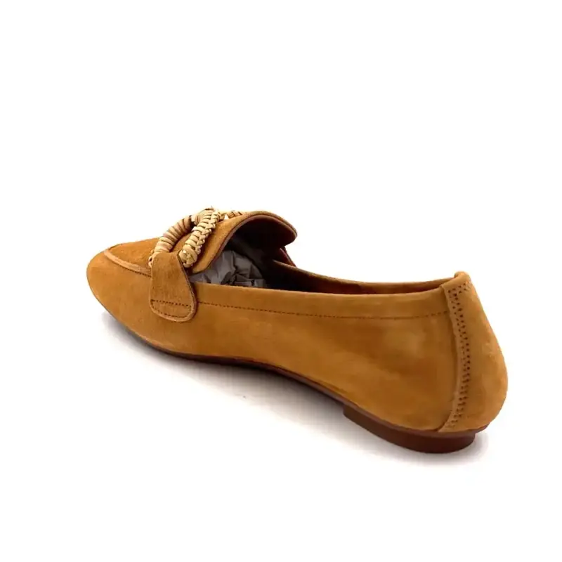 Reqins Hadrien Kamelmocka Läder Ivoire Chaussures