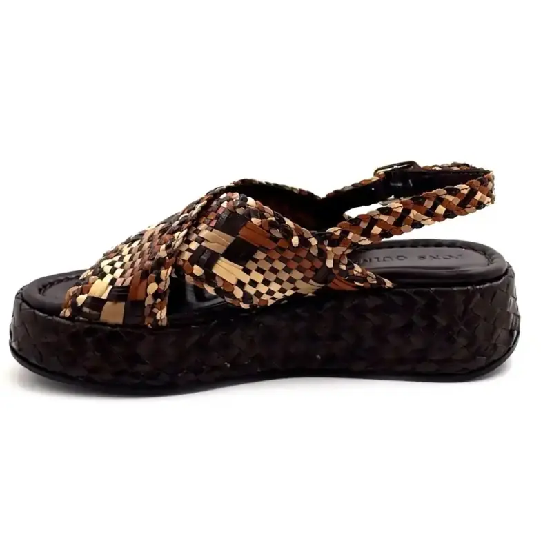 Pons Quintana 11276 Mavi Marrone Pelle Multi Ivoire Chaussures