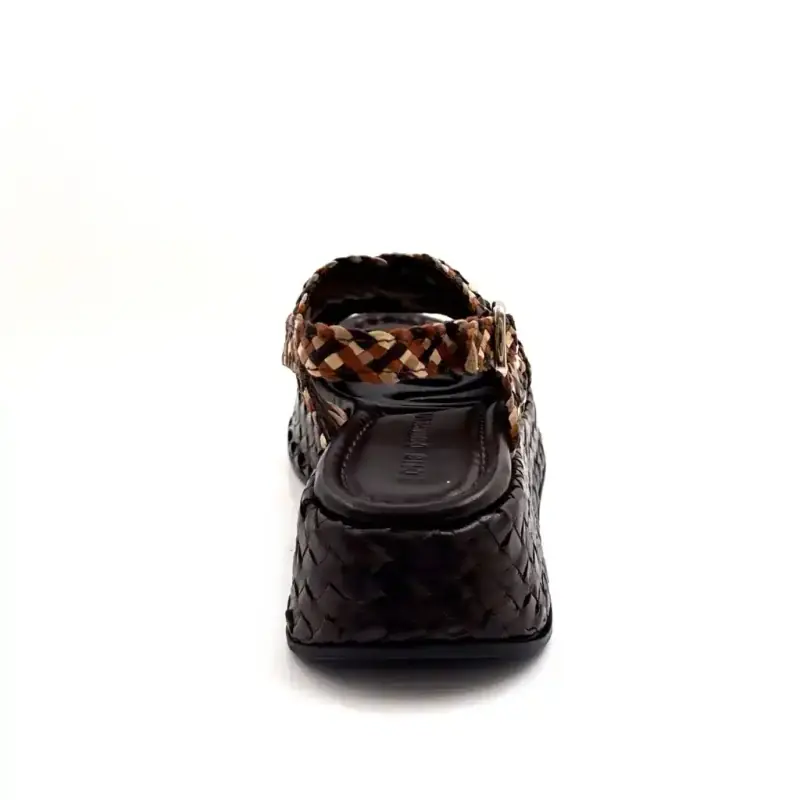 Pons Quintana 11276 Mavi Marrone Pelle Multi Ivoire Chaussures