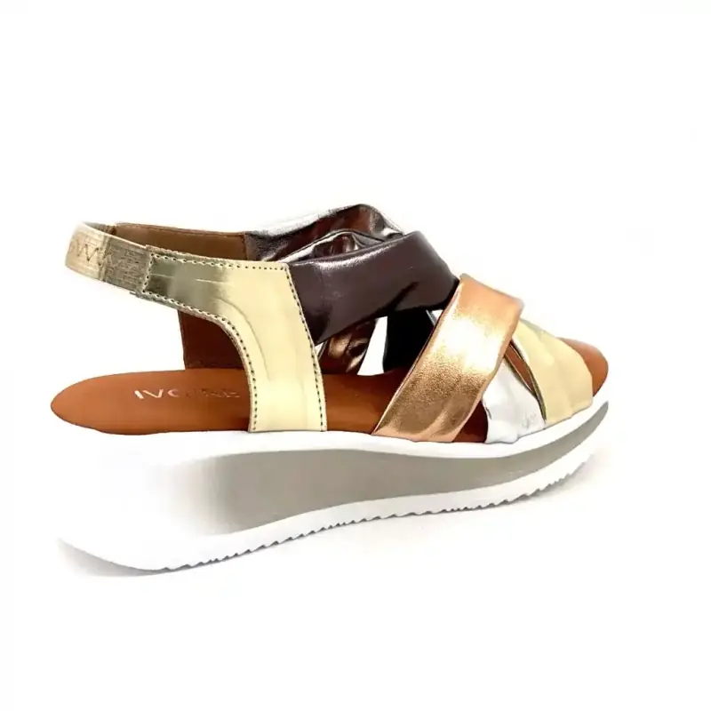 Ivoire Zina-Leder, Multimetall Ivoire Chaussures