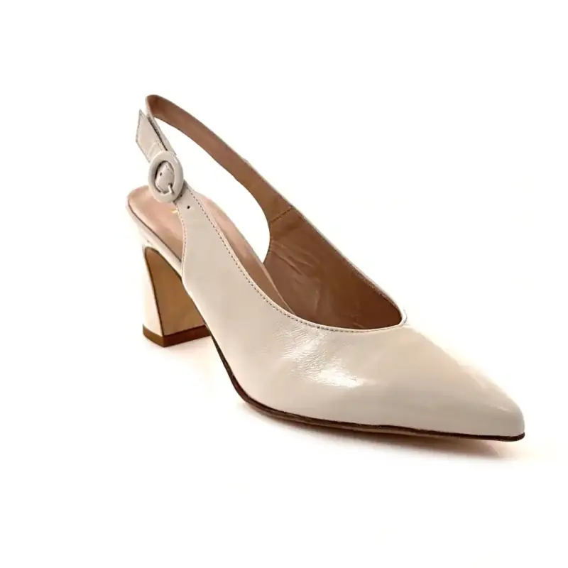 Ivoire R4602 Krémszínű Bőr Ivoire Chaussures