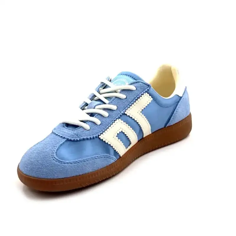 Back70 Ghost C26 Läder, Mocka & Textil Himmelsblå & Vit Ivoire Chaussures