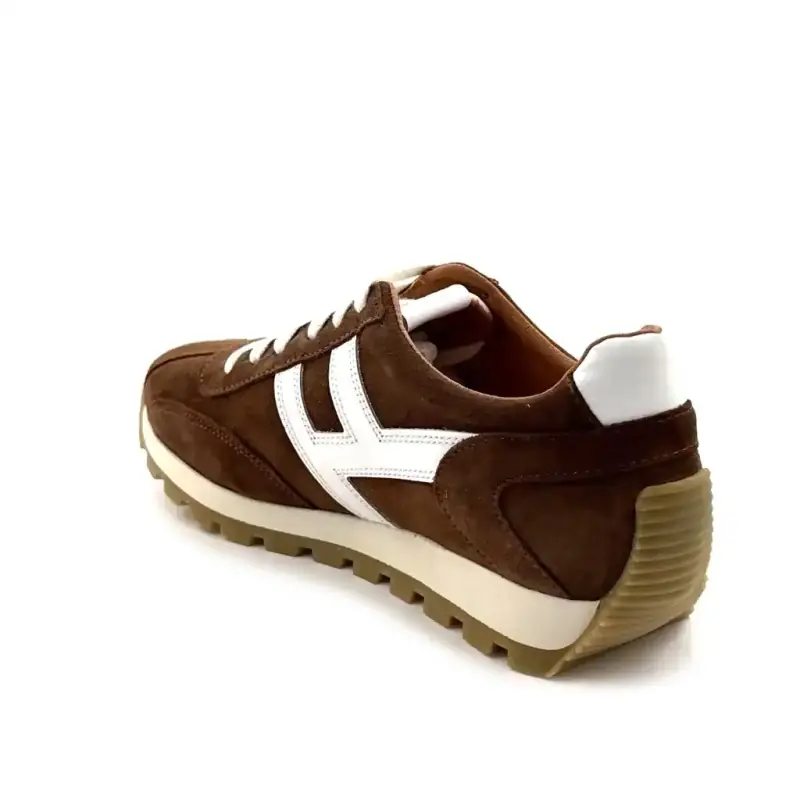 Belang 08418 Bruin Suède Ivoire Chaussures