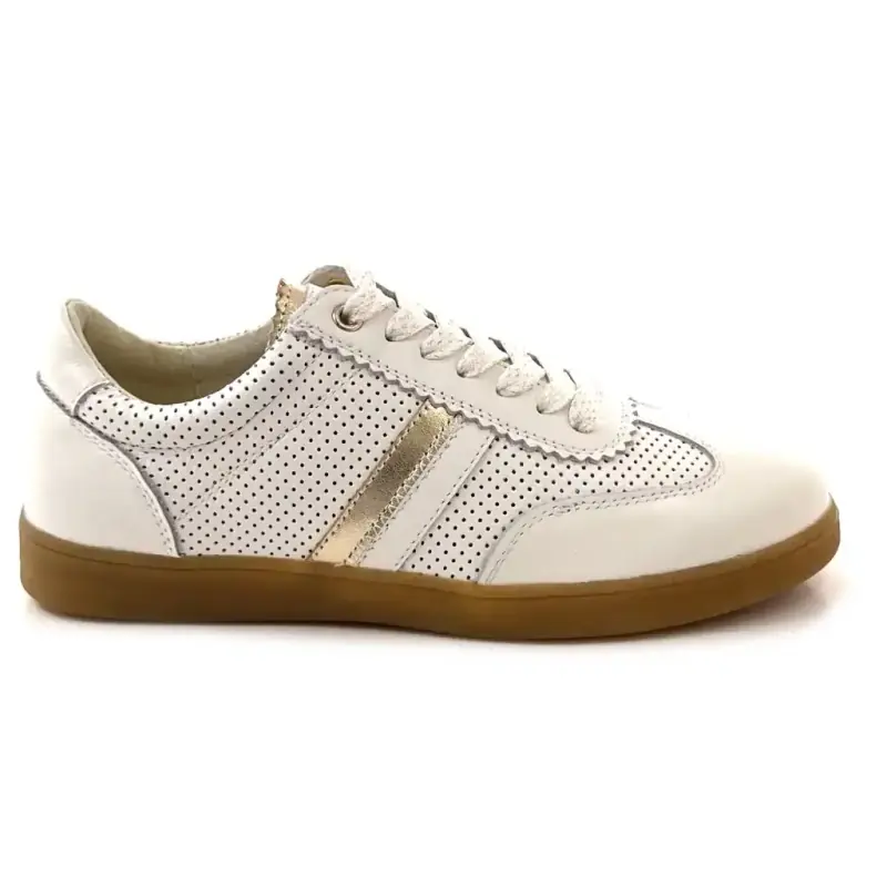 Ivoire Sneaker 25F536-1 Weißes Leder 109,00 €