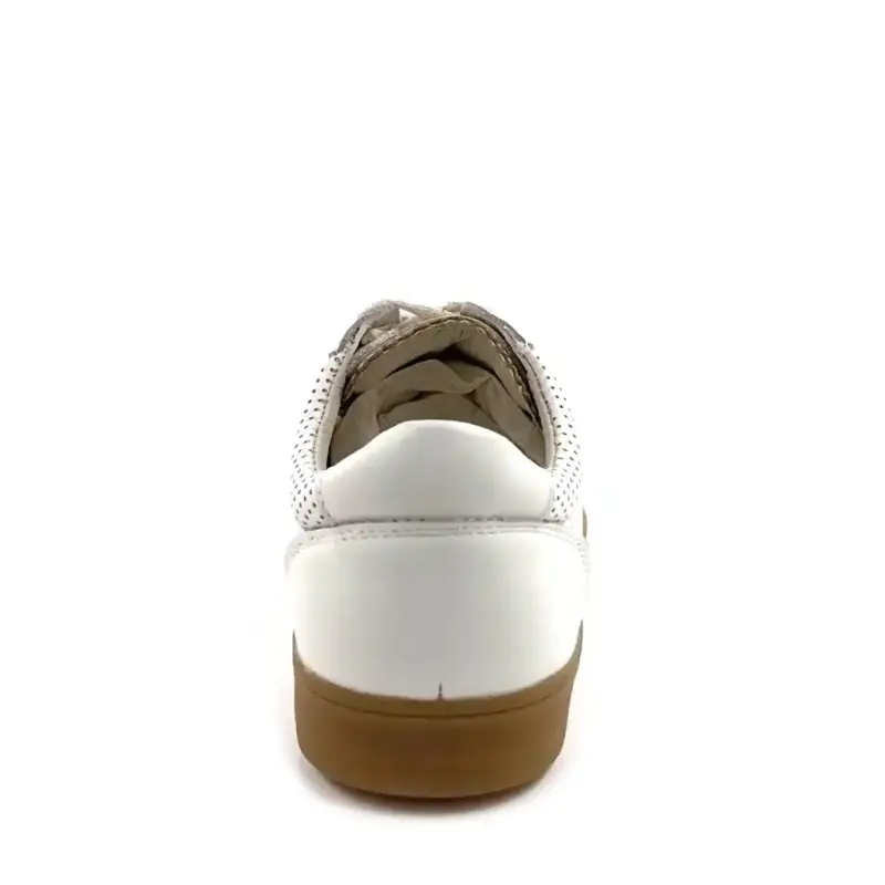 Ivoire 25F536-1 Λευκό Δέρμα Ivoire Chaussures