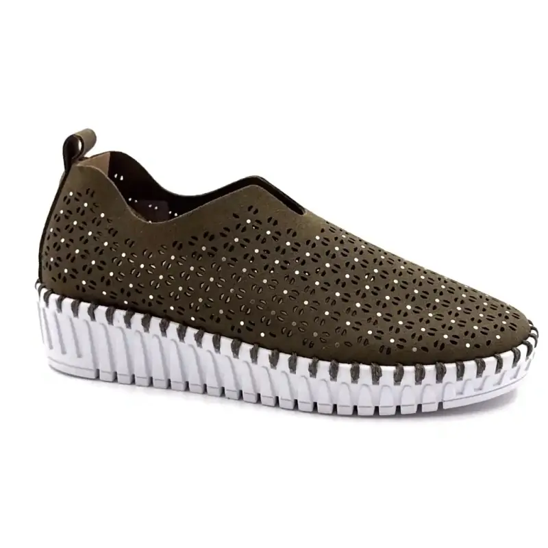 Ivoire Ag9846 Kaki Ivoire Chaussures