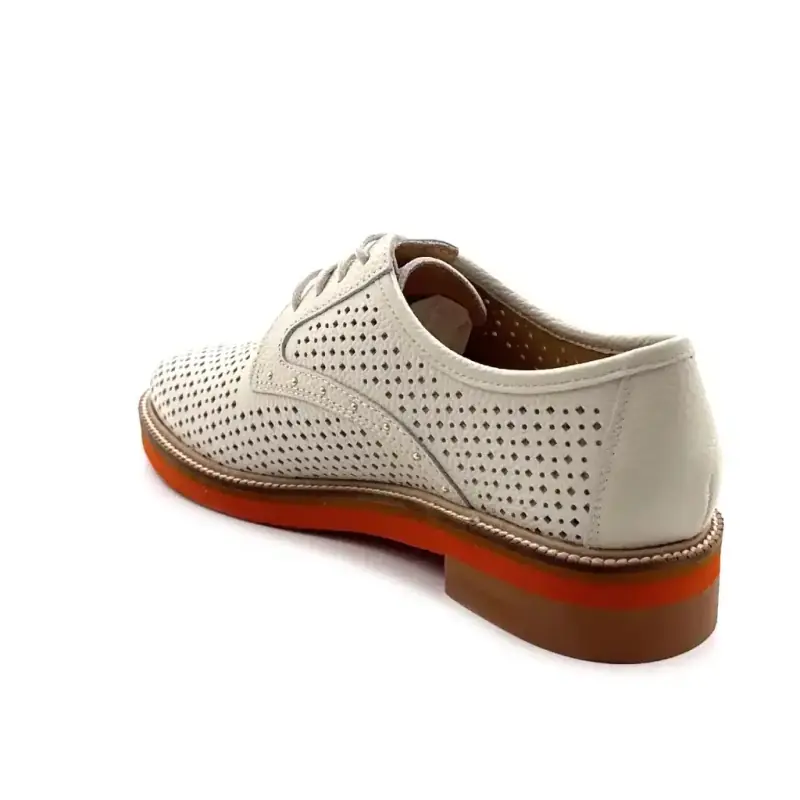 Ivoire 2033-188 Cuir Crème Ivoire Chaussures