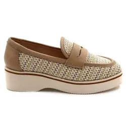 Ivoire loafers 2033-C337 Beige skinn %price%