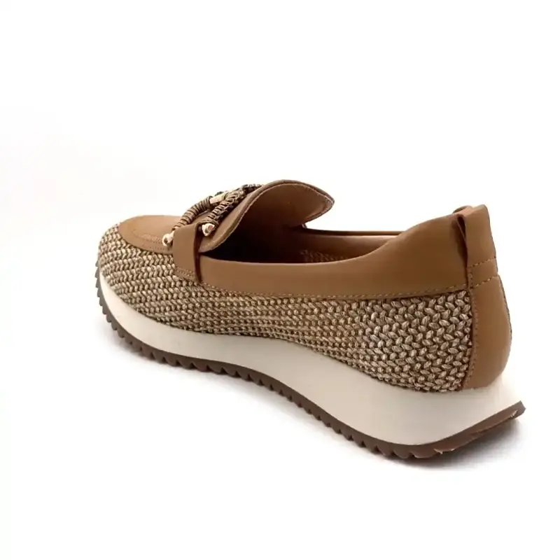 Ivoire 2663-C16 Tevebőr és Raffia Ivoire Chaussures