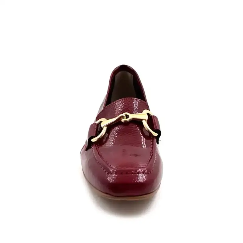 Ivoire Estar Lack Couro Envernizado Bordô Ivoire Chaussures