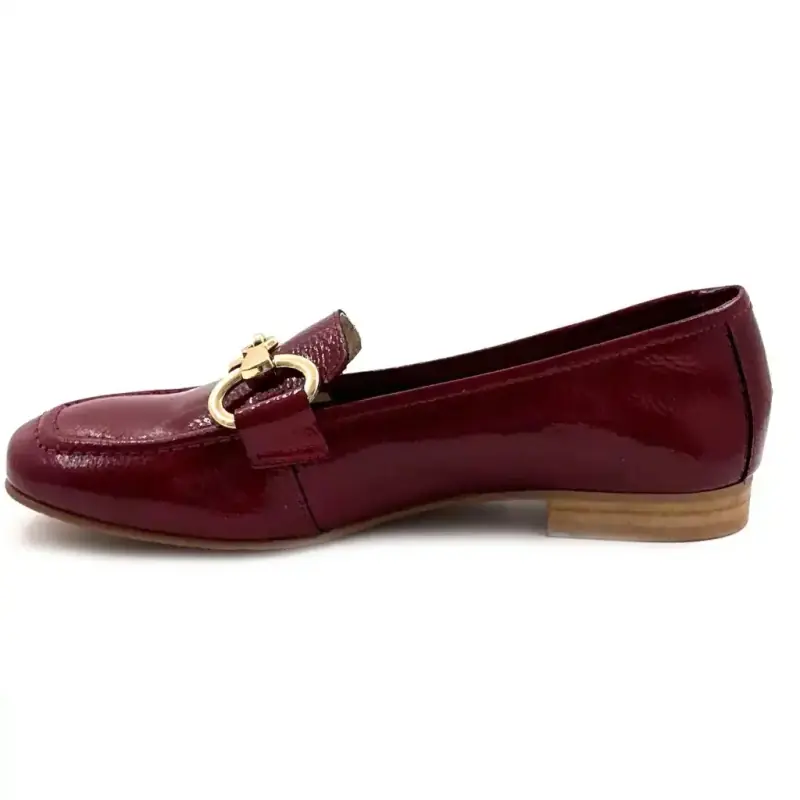 Ivoire Estar Lack Lack Læder Bordeaux Ivoire Chaussures