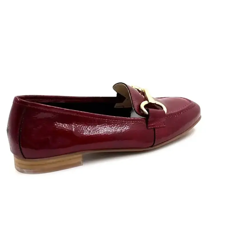 Ivoire Estar Lack Lack Læder Bordeaux Ivoire Chaussures