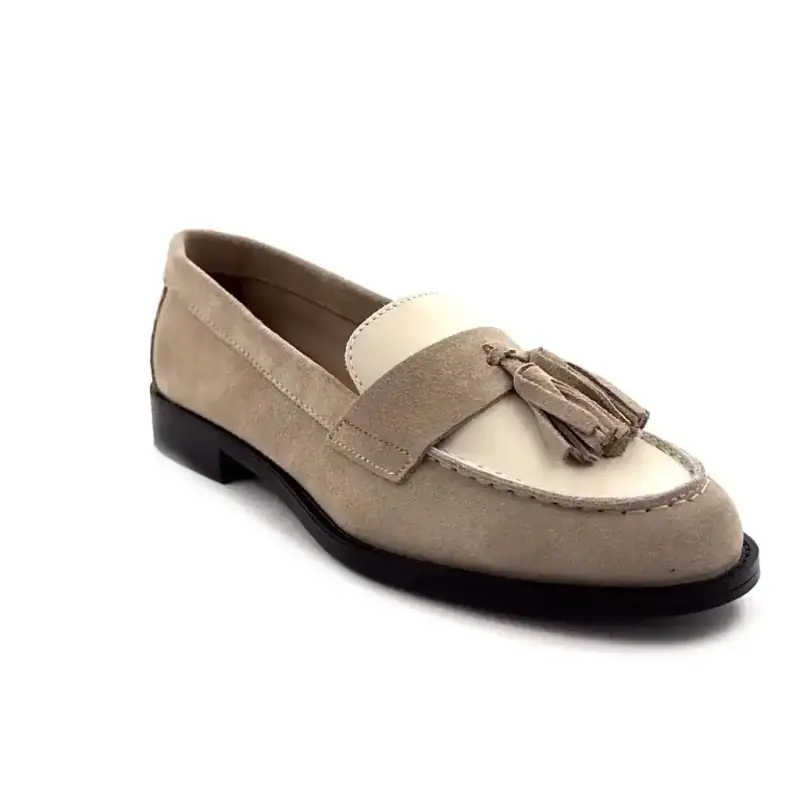 Ivoire 26390lpe Saint Daim Bej Ivoire Chaussures
