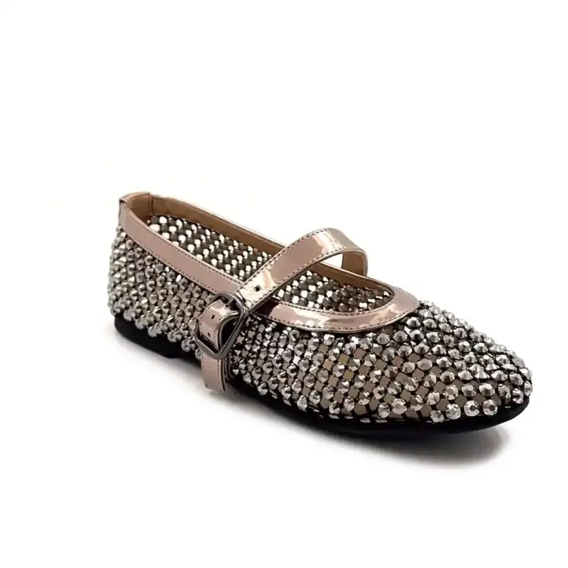 Alma En Penna 1255 Strass Metall Zinn Ivoire Chaussures