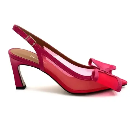 Zapatos de tacón destalonados Ivoire R1318 Piel fucsia 189,00&nbsp;€