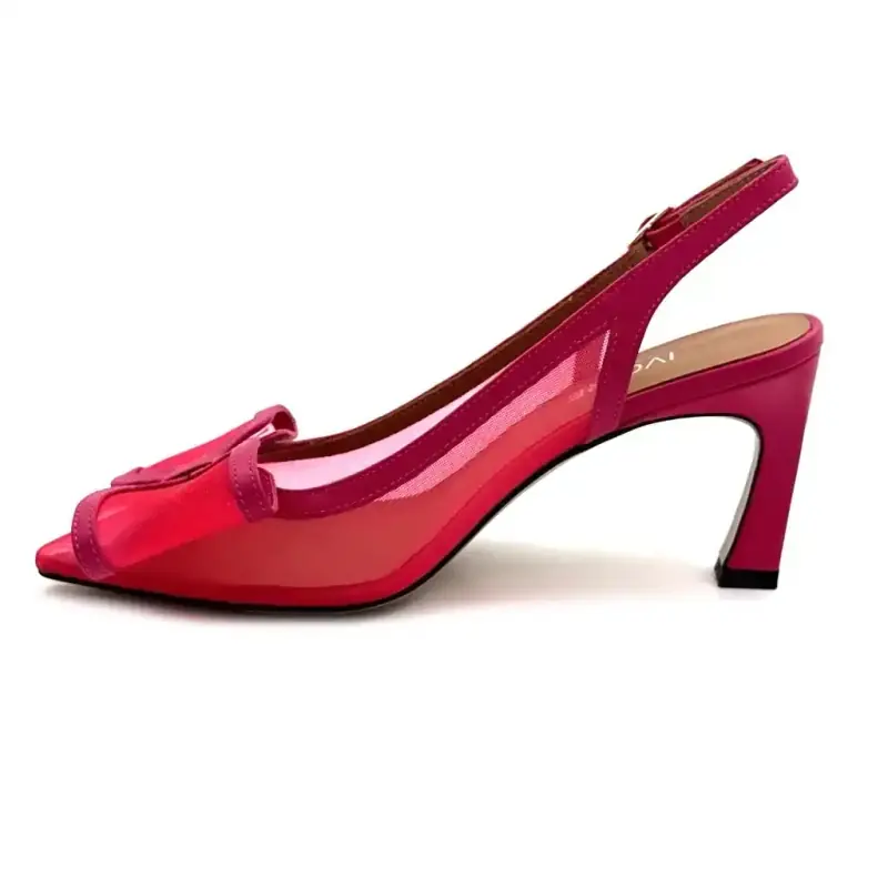 Ivoire R1318 Couro Fúcsia Ivoire Chaussures