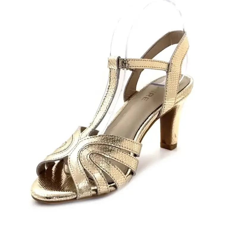 Ivoire 24F523-21 Złota skóra Ivoire Chaussures