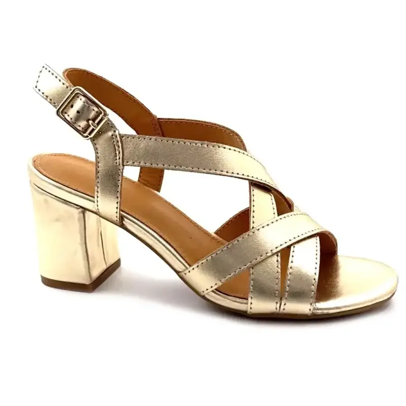 Ivoire 24F522-33 Χρυσό Δέρμα Ivoire Chaussures