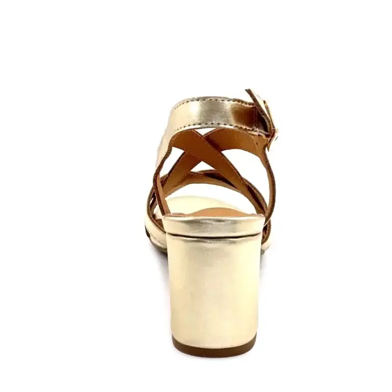 Ivoire 24F522-33 Cuero dorado Ivoire Chaussures